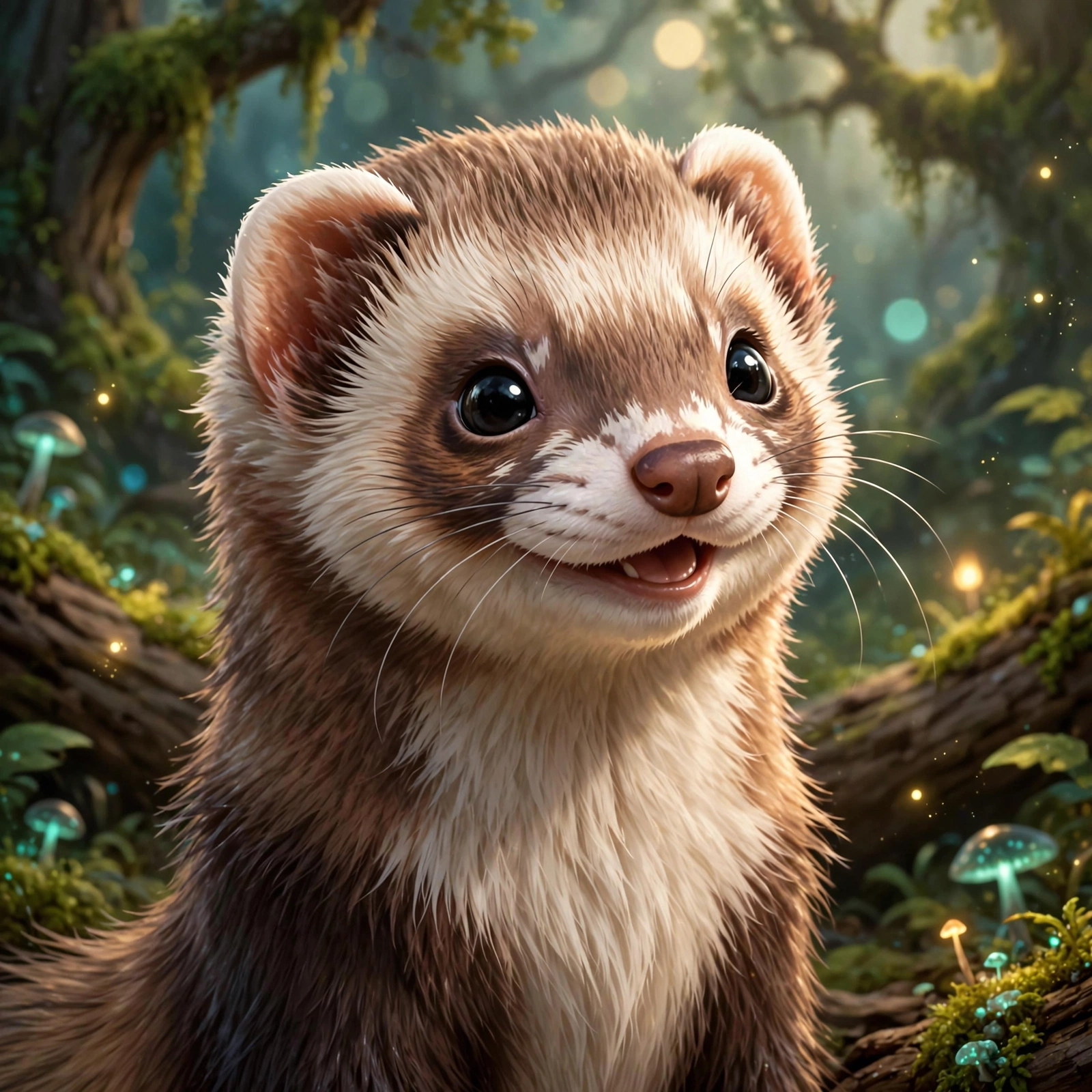 Portrait of Ferret